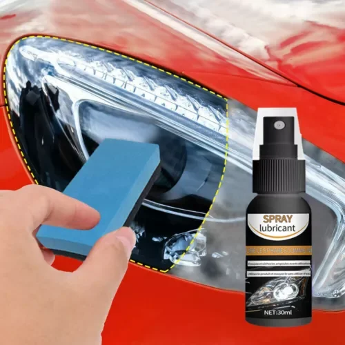 Dronehint 30ML Cleaning Car Headlight Repair Fluid with Sponge Parts Universal Accessories (For: Acura) Parts