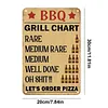 BBQ - Vintage Metal Signs - 20*30cm/30*40cm