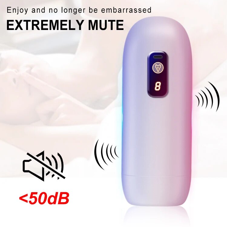 Men's Electric Suction Vibrating Masturbation Cup