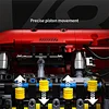Racing Red-Hot Mechanical Engine Building Block Model (4-Cylinder V8 Electric Version)