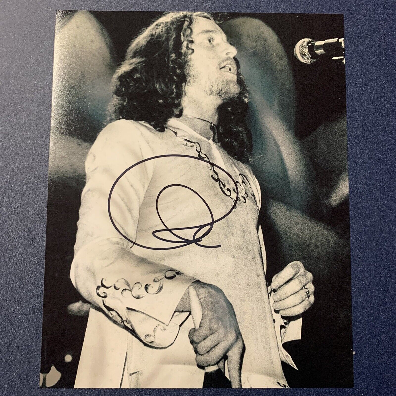 JON ANDERSON SIGNED 8x10 Photo Poster painting AUTOGRAPHED YES BAND ORIGINAL LEAD SINGER COA