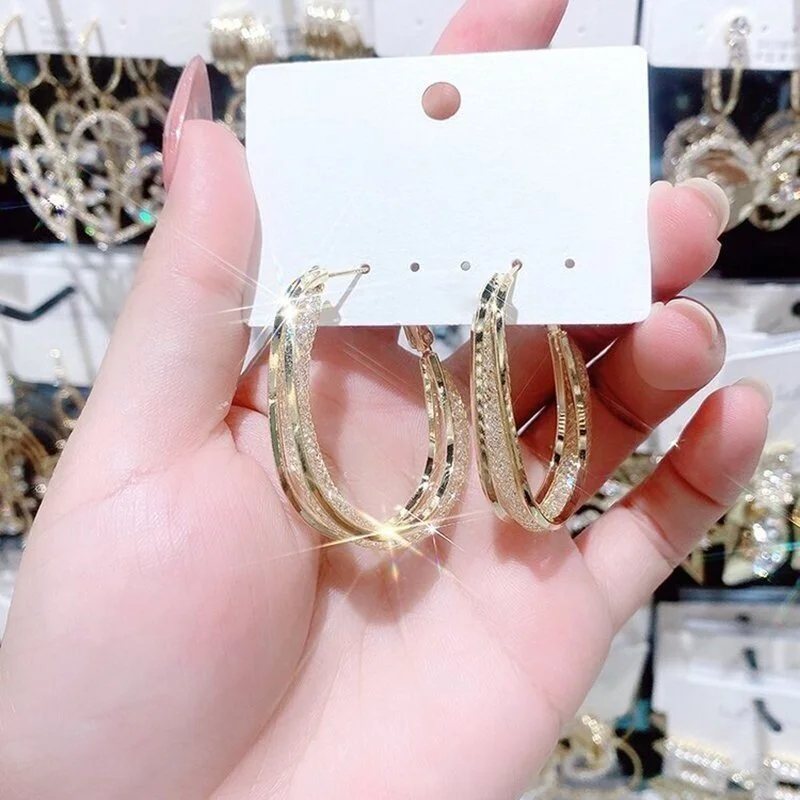 50%OFF丨Fashion Oval Earrings