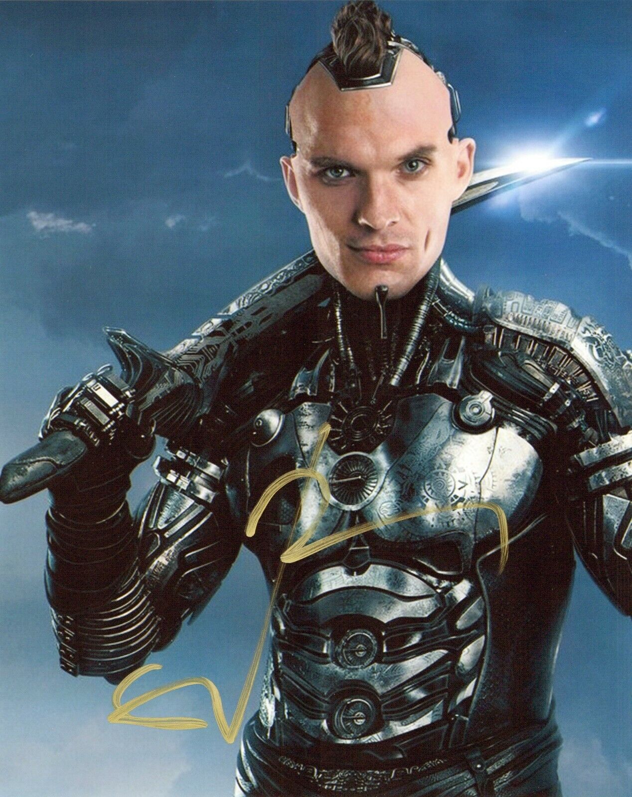 Ed Skrein Alita Battle Angel autographed Photo Poster painting signed 8x10 #20 Zapan