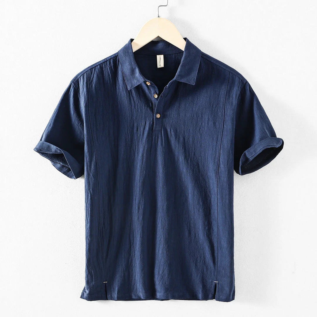 Cotton Linen Polo