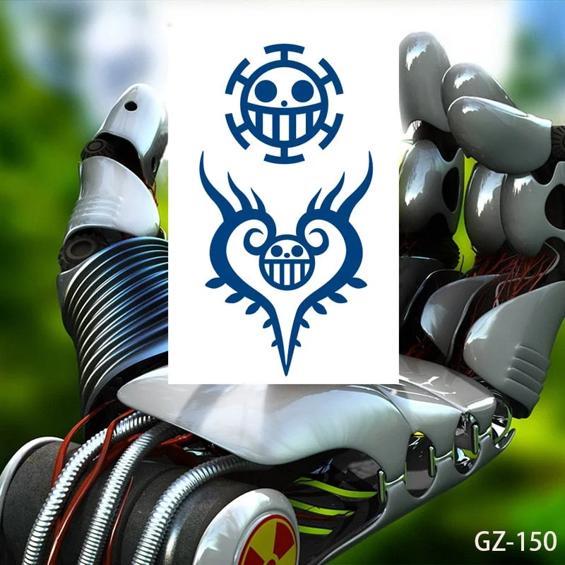 Temporary Waterproof Tattoos Stickers Navigator Compass Totem Flower Juice Ink Men Women Girl Chest Arm Fake Tatoo Drop Shipping