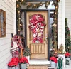 🔥Last Day 49% OFF🍭Mr & Mrs Claus Peppermint Christmas Swag Wreath🎄-mysite-Adracos