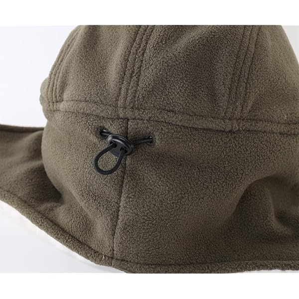 Home Prefer Men's Sherpa Lined Warm Winter Hats with Visor Windproof Earflap Hat Outdoor Thermal Skull Cap Trapper Hat