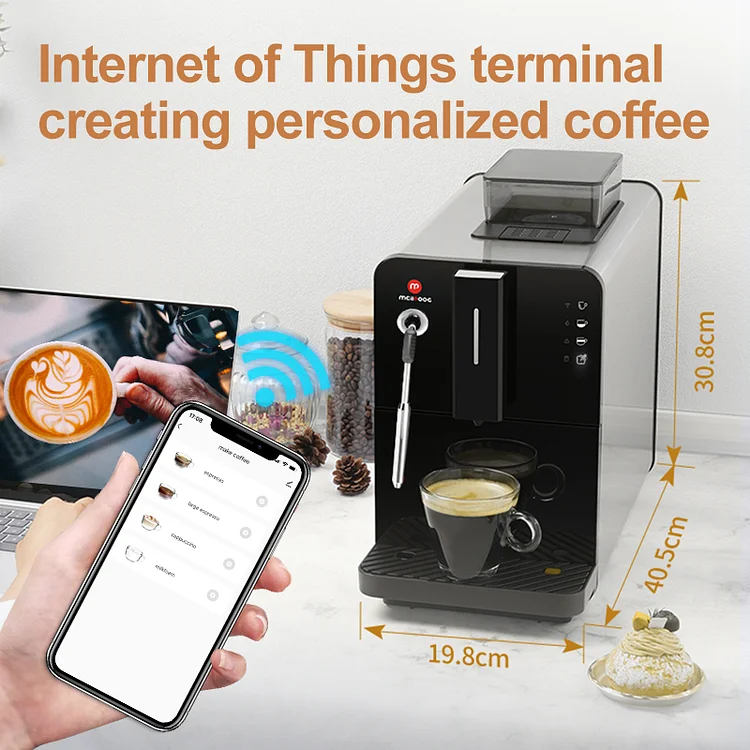 Hi Series 02 New Smart Wifi Bean To Cup Automatic Espresso Coffee Machine  With App