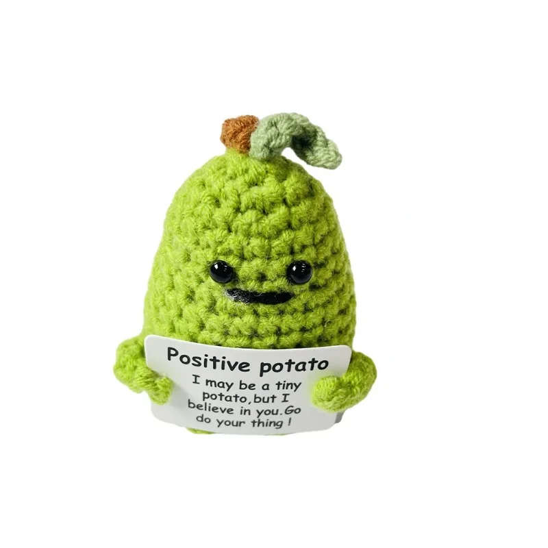 Positive Potato Crochet Pattern Free Wool Knitting Gifts Bulk