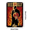 《Rock Billy 》 - Vintage Metal Signs(8*12Inch) - Movie