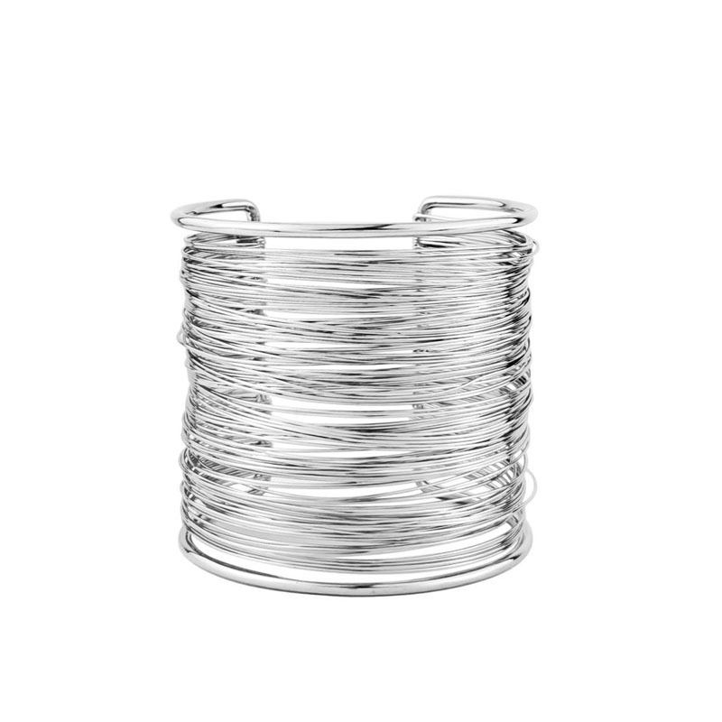 Daily Gold Wire Braid Opening Bracelets