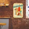 Girl on the beach - Vintage Metal Signs - 20*30cm/30*40cm