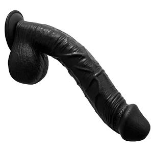 13 Inches Black Realistic Long Dildo G-spot Dildo