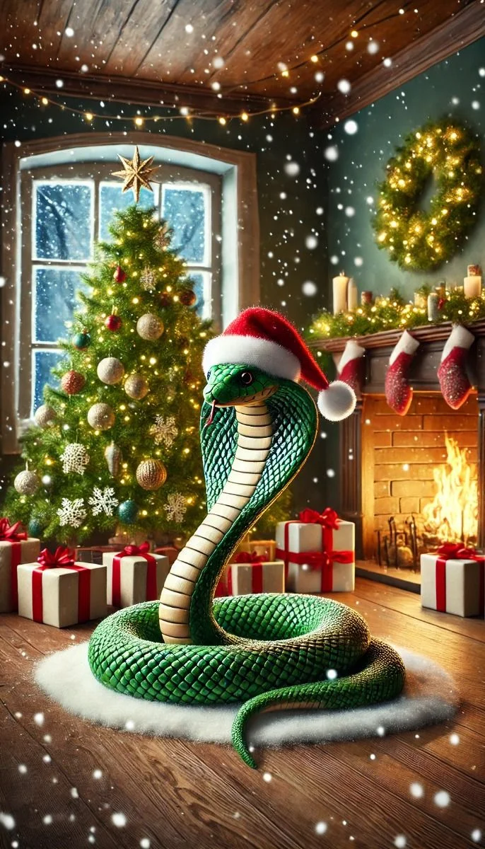 2025 Snake 40*60cm (Canvas) AB Drill Diamond Painting gbfke