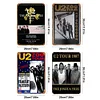 4PCS U2 - Vintage Metal Signs Set - 20*30cm/30*40cm - Music