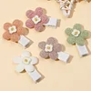 10PCS Sweet Flower Barrettes Cute Hairpins for Kids