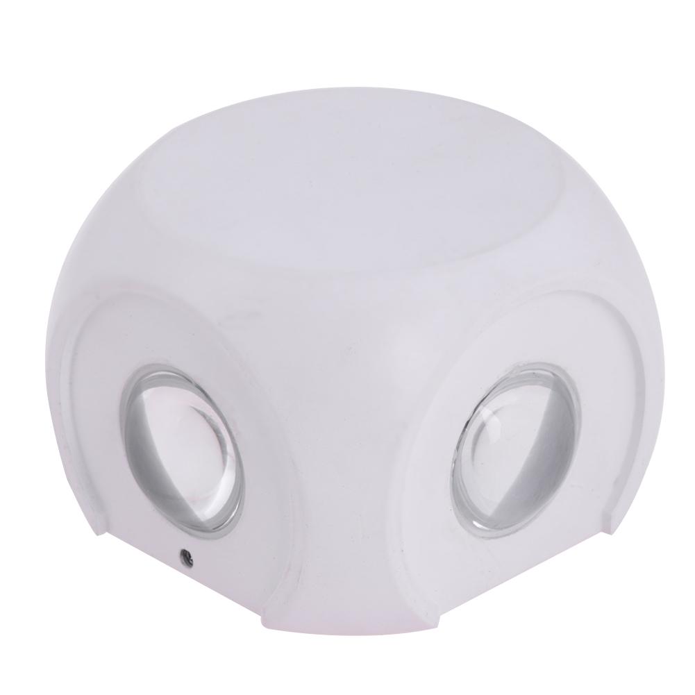 

LED Wall Lamps with Switch Button 4W 85-265V AC Light(White)(White Light), 501 Original