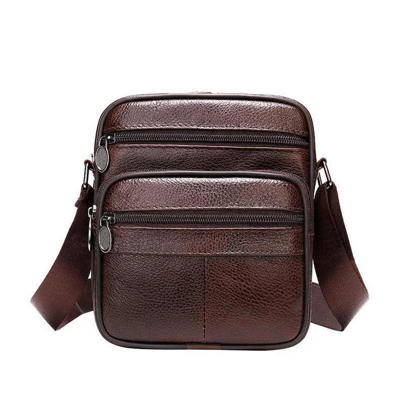 Larger Capacity Retro Leather Soft Small Shoulder Bags
