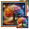 (Multi-Style) Life Tree-14CT Stamped Cross Stitch 40*40cm/15.75*15.75in