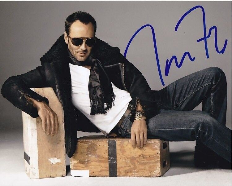 TOM FORD signed autographed Photo Poster painting