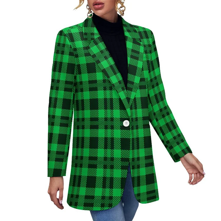 Women's Casual Suit St. Patrick's Day Green customized, personalized, gift