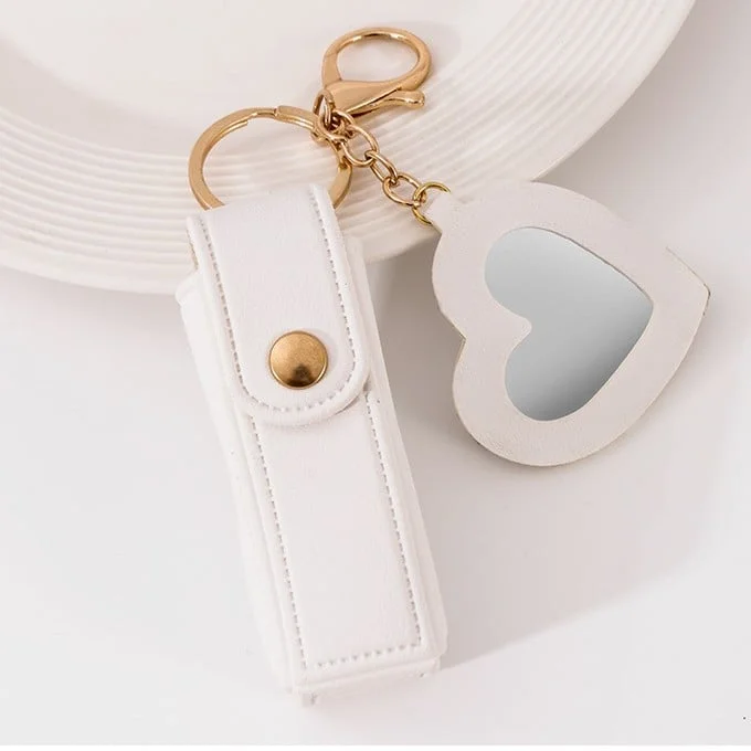 Lip Oil Keychain - Mirror & Oil 2-in-1 ❤️ 