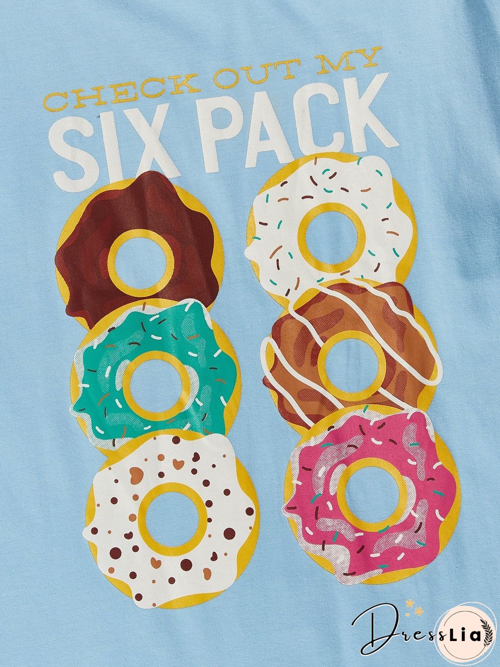 Guys Slogan Donut Graphic Tee