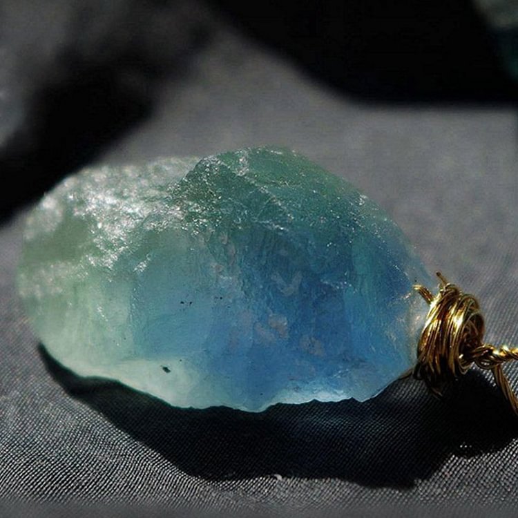 Fluorite Healing Gemstone Necklace