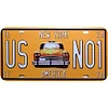US NO1  - Car License(12*6Inch)