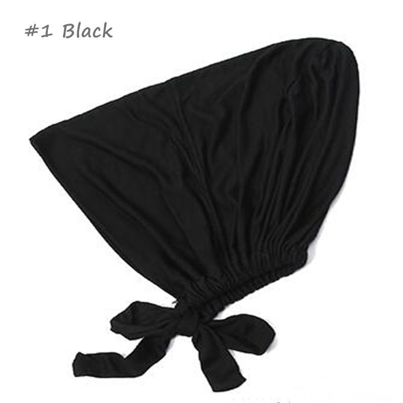 Modal Elastic Elastic Lace-up Bottoming Hood Hat | Oxredo Shop Ramadan Sale