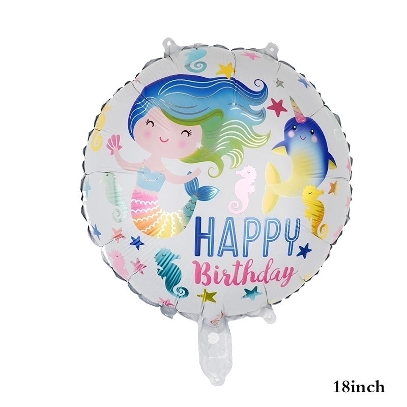 50 Pieces Birthday Letter Aluminum Film Party Balloons 1 Piece
