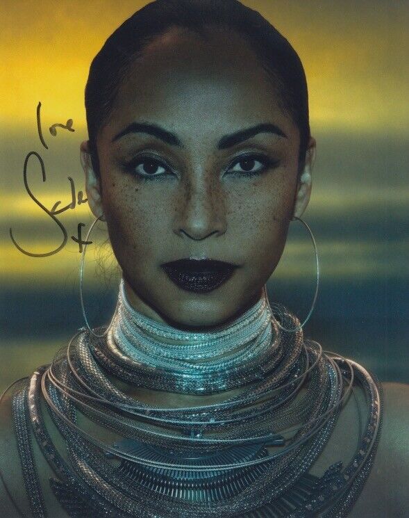 Sade in-person signed 8x10 Photo Poster painting