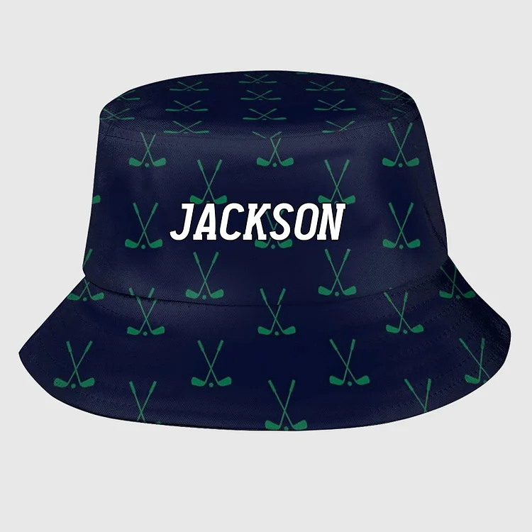 Personalized Golf Visor Bucket Hat|H17