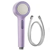 Cloud-feeling soft backwash shower head Anti-scale booster massage pulse dense skin-friendly dual water outlet mode