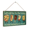 Snack Rectangular Iron Painting - Wooden Signs(8*12Inch/12*16Inch)