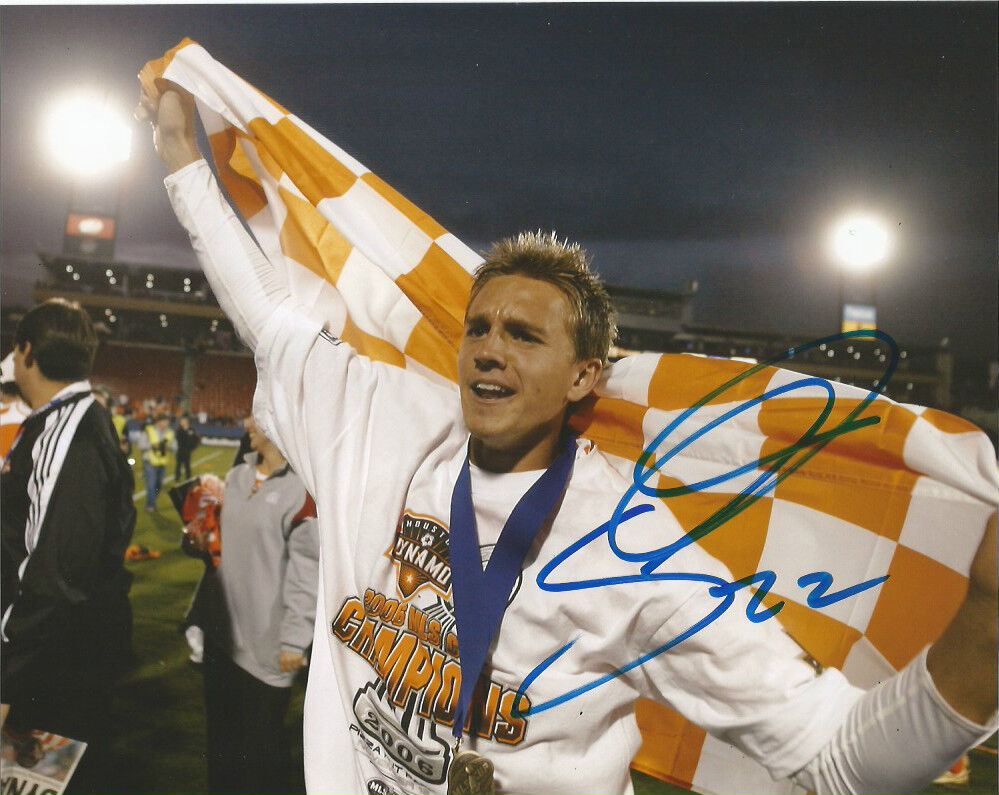 Houston Dynamo Stuart Holden Autographed Signed MLS 8x10 Photo Poster painting COA