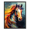 Horse - 9CT Full Beaded Cross Stitch Kit(40x52cm)