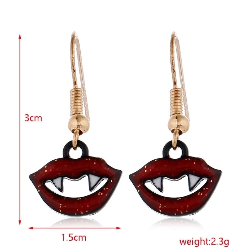 6 Pieces Gothic Cat Spider Alloy Women’S Drop Earrings 1 Pair