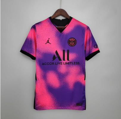 2020/2021 Psg Paris Saint-Germain Four Away Football Shirt