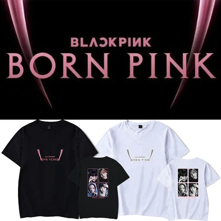 BLACKPINK BORN PINK Photo T-shirt