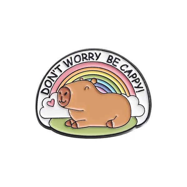 Foto del pin Capibara Feliz y Tranquilo