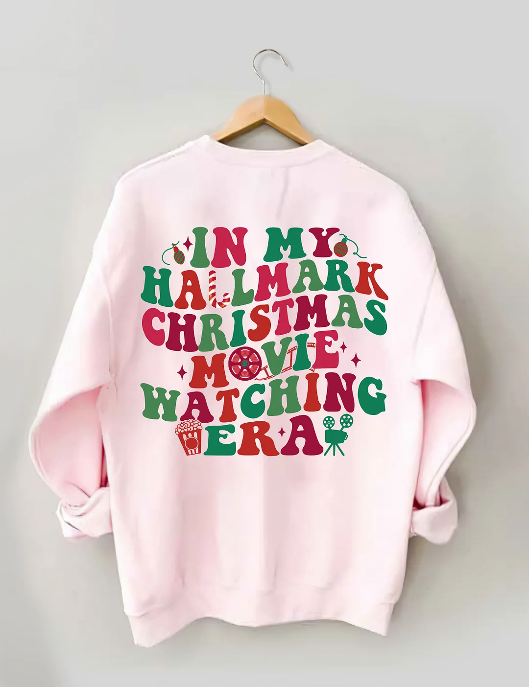 Christmas Movie Watching Era Sweatshirt