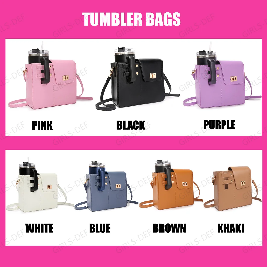 (NEW) Tumbler Tote Bag self defense keychain set