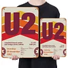 U2 Band - Vintage Metal Signs - 20*30cm/30*40cm - Music