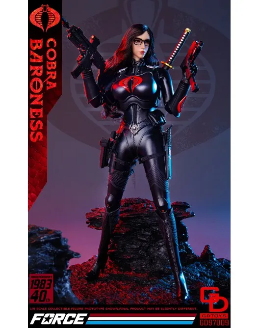 PRE-ORDER GDToys Cobra: Baroness 1/6 Scale Action Figure