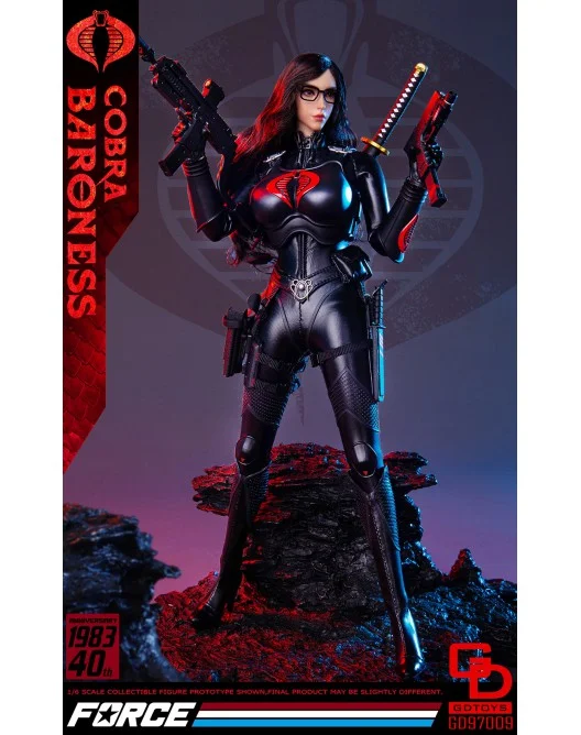 GDTOYS COBRA BARONESS 1/6 アクションフィギュア PRE-ORDER GDToys Cobra: Baroness 1/6 Scale Action Figure