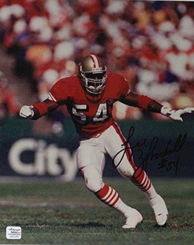 Lee Woodall Signed Autographed 8x10 Photo Poster painting - San Francisco 49ers