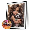 Little Girl-Full Round Diamond Painting 50*60CM