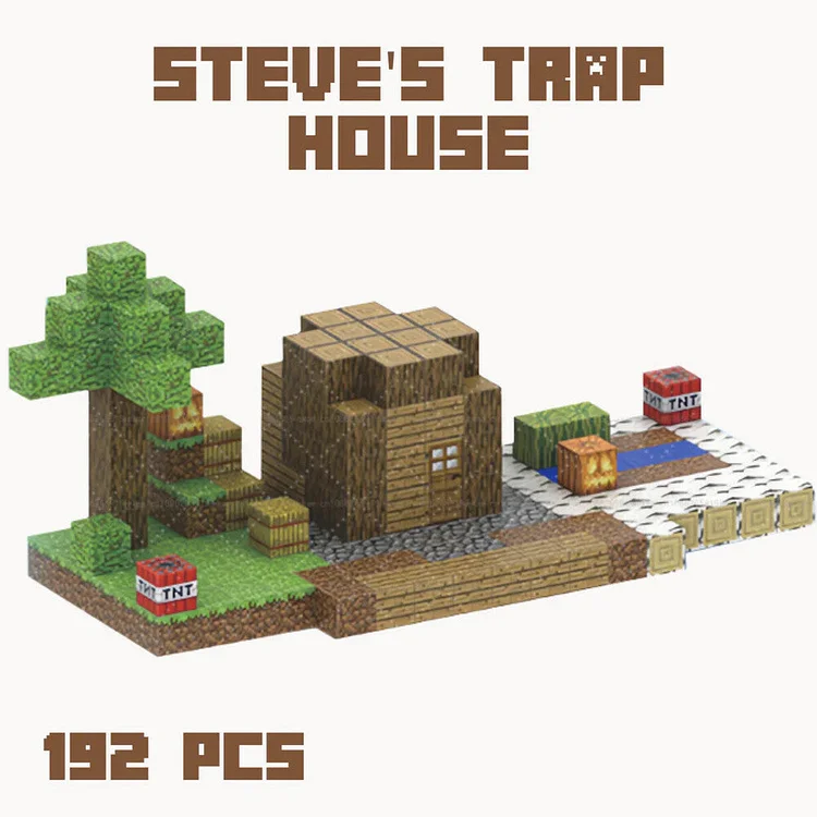 Steve's Trap House | 192 Blocks slivor