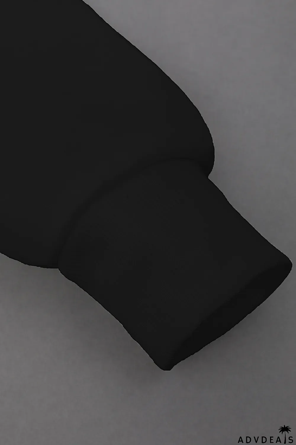 Blue Fashion Street Print Letter O Neck Tops